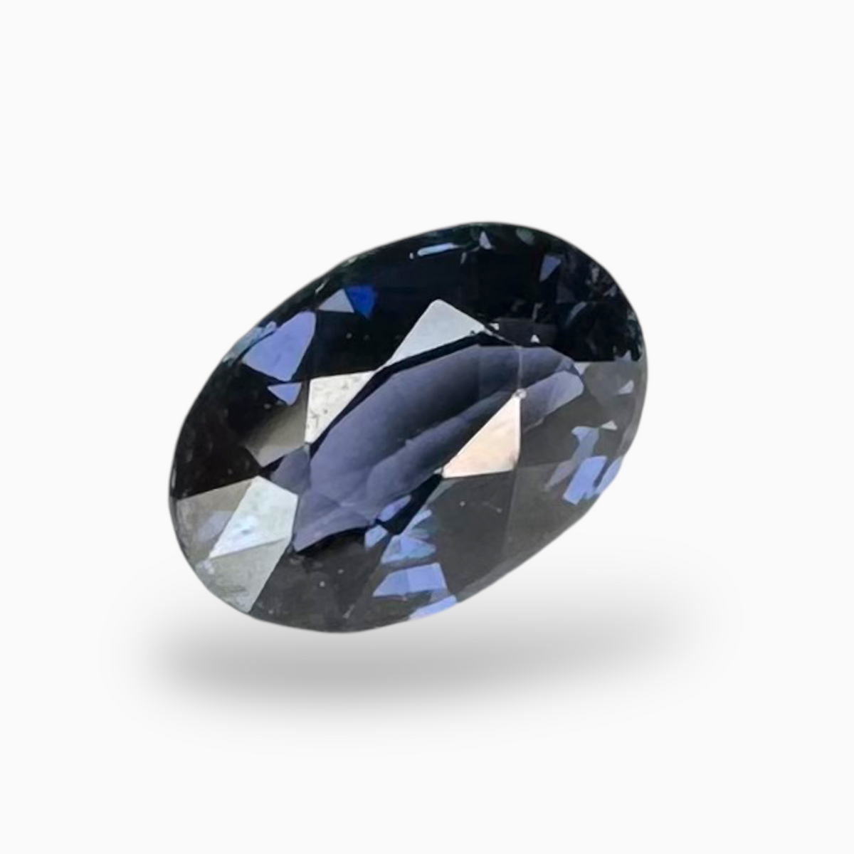 Natural Blue Spinel Stone 0.82 Carats Oval Cut (6.5x4.5mm)