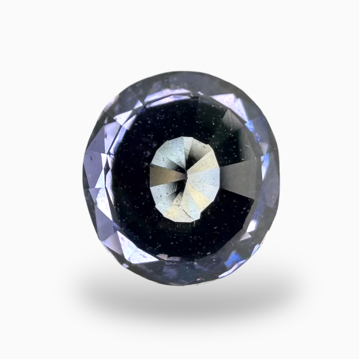 Natural Purple Spinel Stone 1.2 Carats Oval Cut 6.6x6.3mm