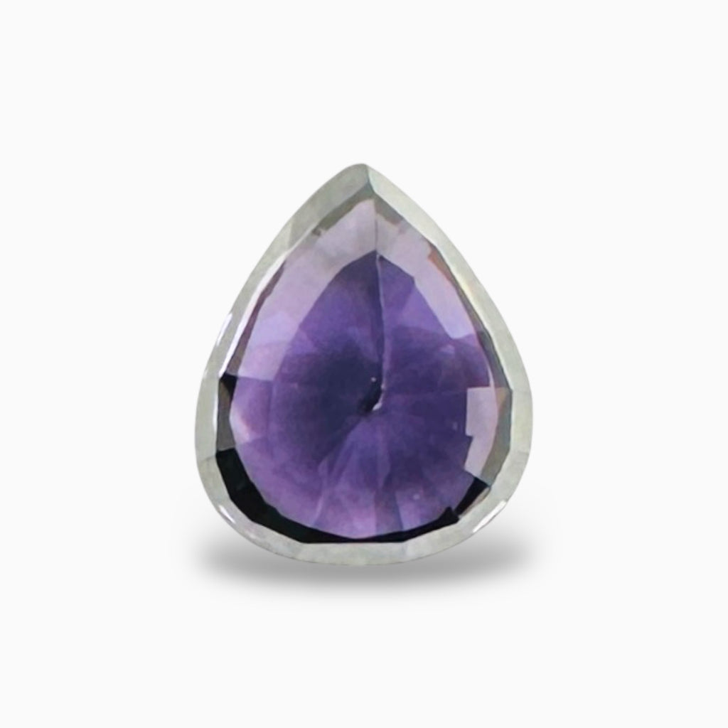 Natural Purple Spinel Stone 3.34 Carats Asscher Cut (10 x 8.3 mm)