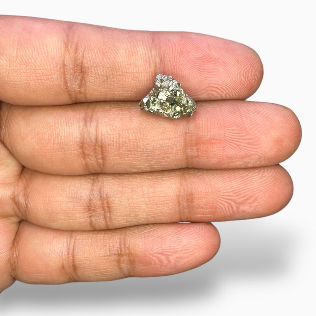 Natural Pyrite Stone in 9.18 Carats from Africa in Rough Shape for Sale Money Magnet