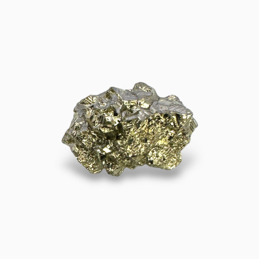 Natural Pyrite Stone in Rough Shape in 4.81 Carats Stone Of Luck