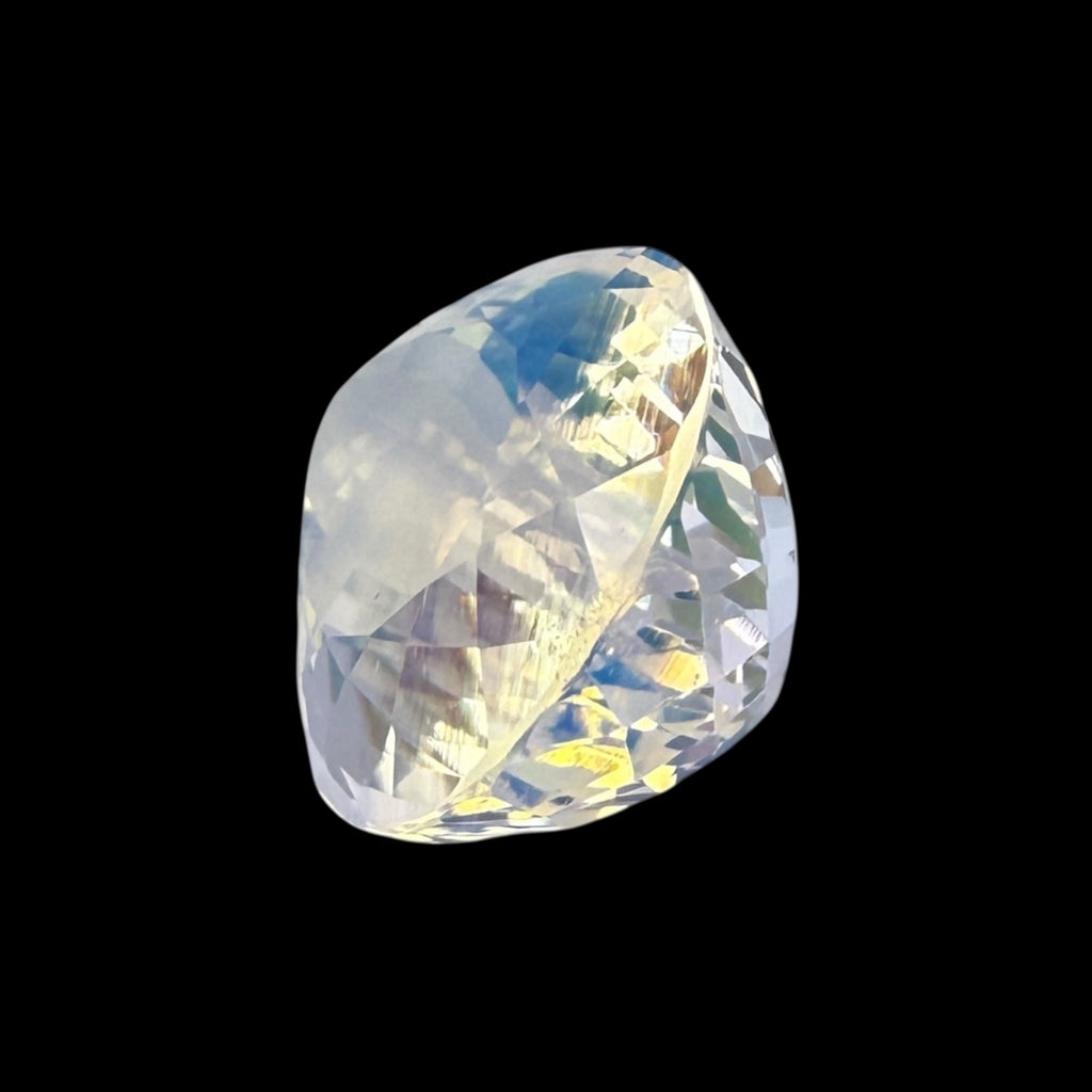Natural Rainbow Moonstone Pear Cut 10.90 Carats 16.51 x 13.29 x 9.83 mm Labradorescence