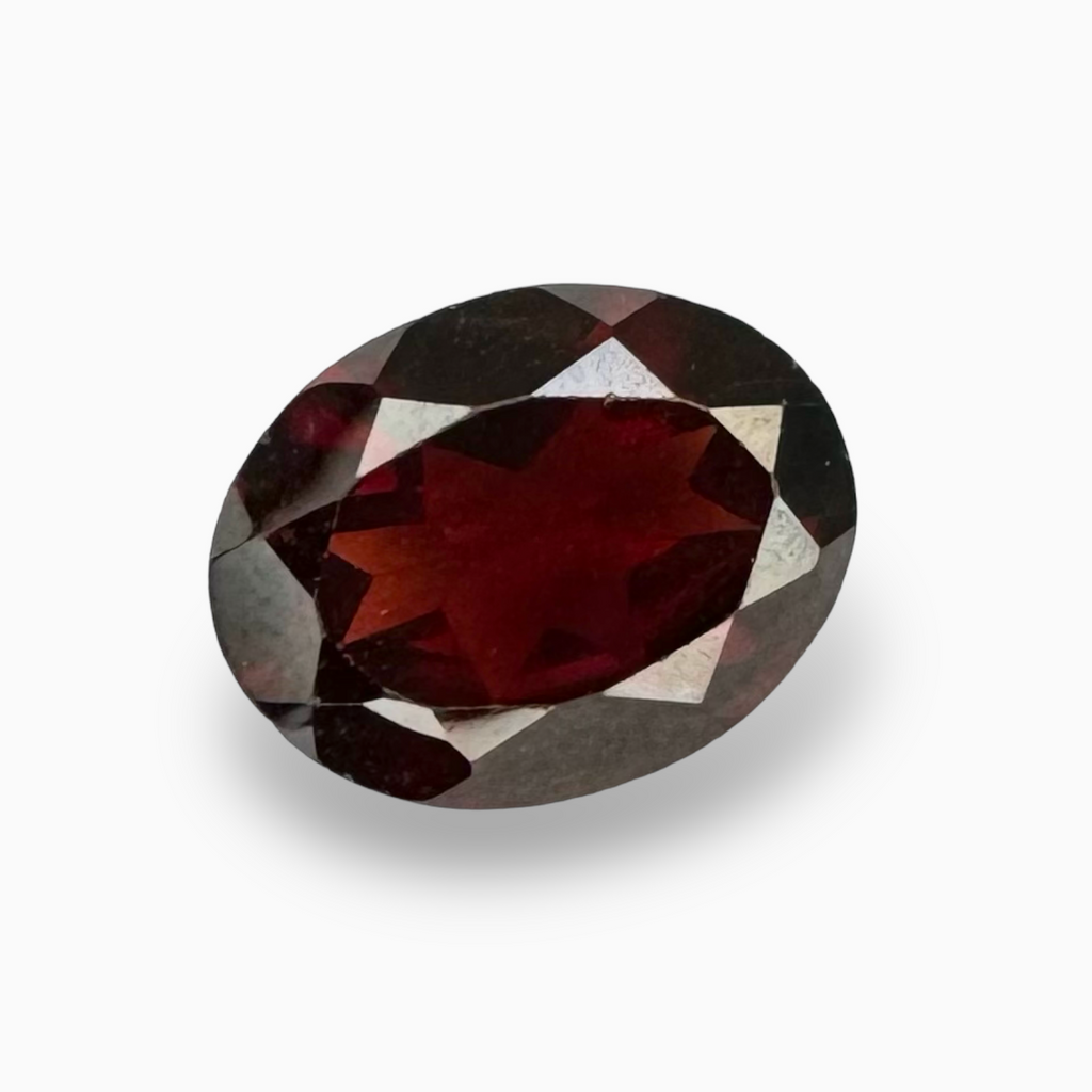 Natural Red Garnet Stone Oval 1.90 Carats 9x7 mm Buy Online