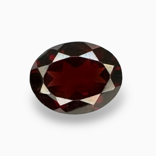 Natural Red Garnet Stone Oval 1.90 Carats 9x7 mm Buy Online