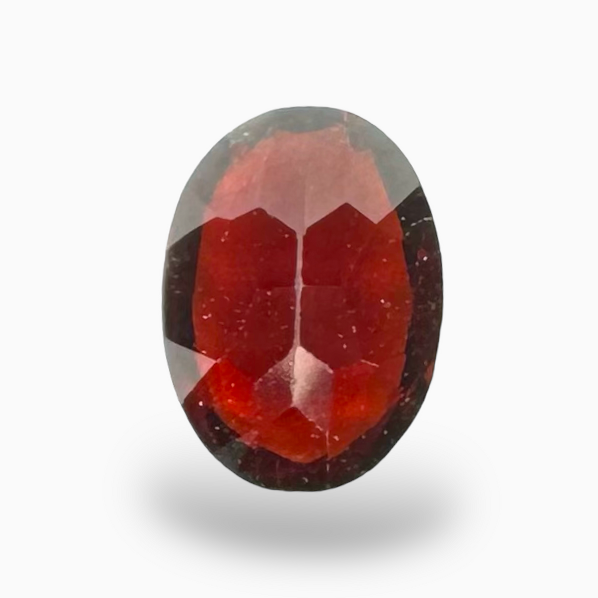 Natural Red Garnet Stone Oval 5x7 mm 0.80Carats