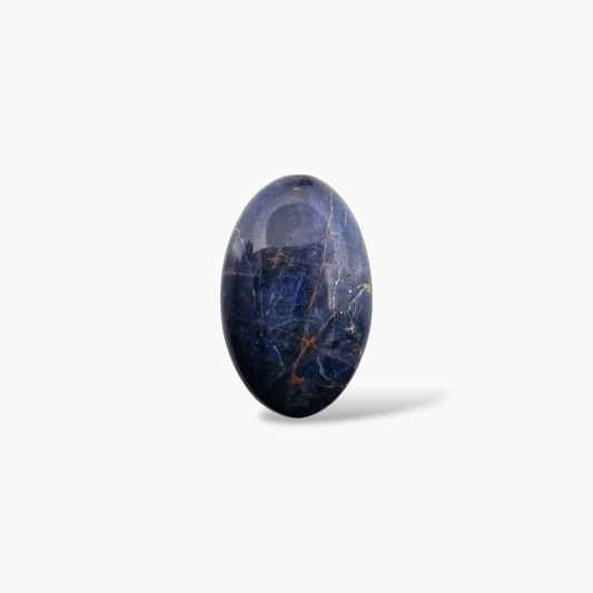Natural Sodalite Stone 15.28 Carats Oval Cabochon Shape ( 24x15.5 mm )