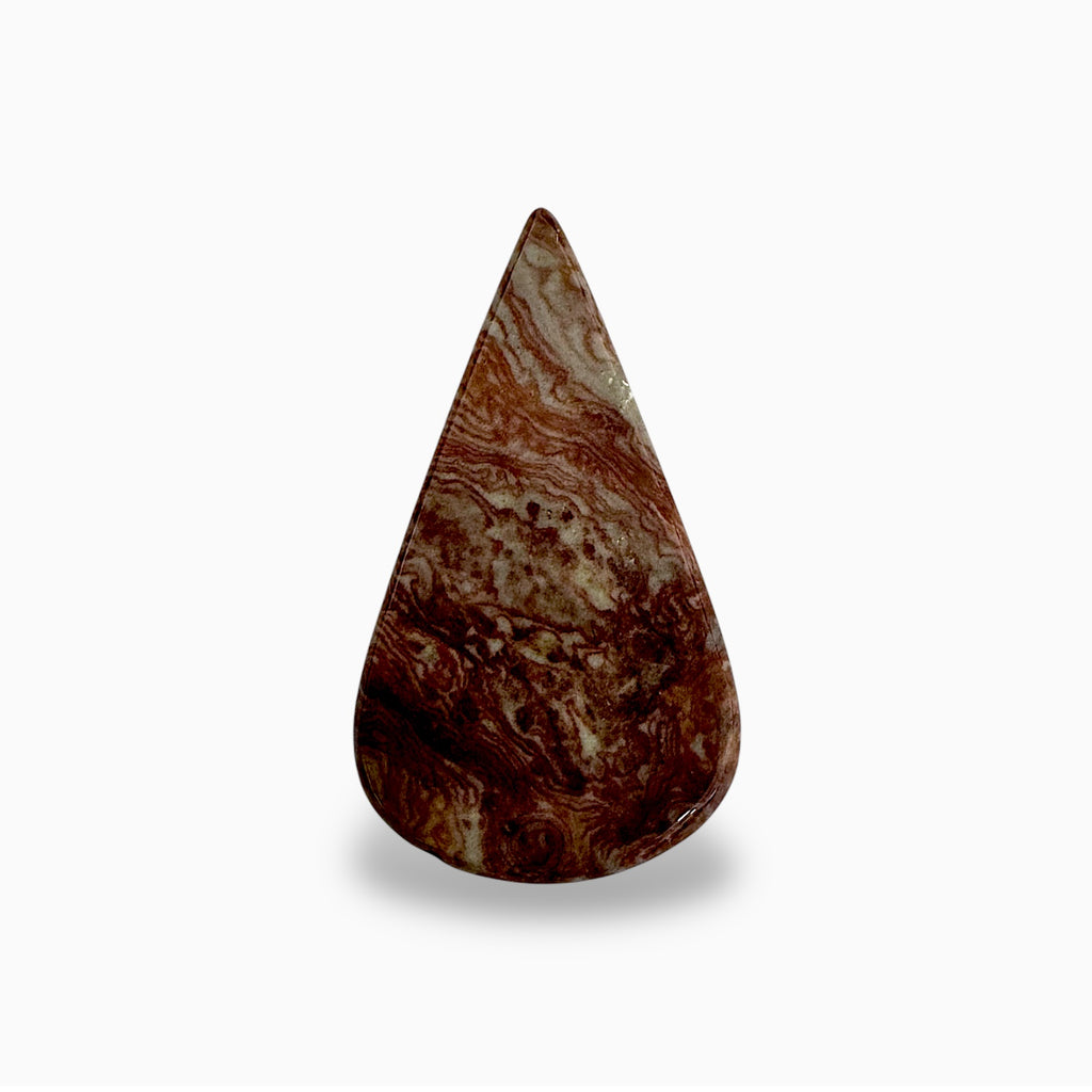 Natural Rosita Jasper Stone 39.40 Carats 54x35mm