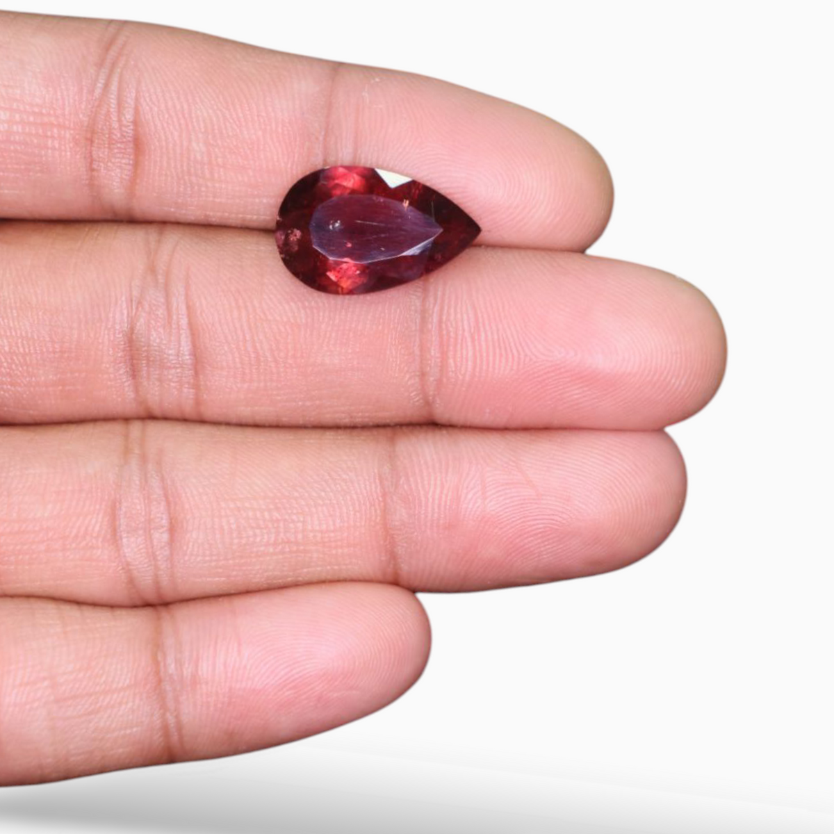 Natural Rubellite Tourmaline Stone 9.80 Carats 19.3x12.1mm