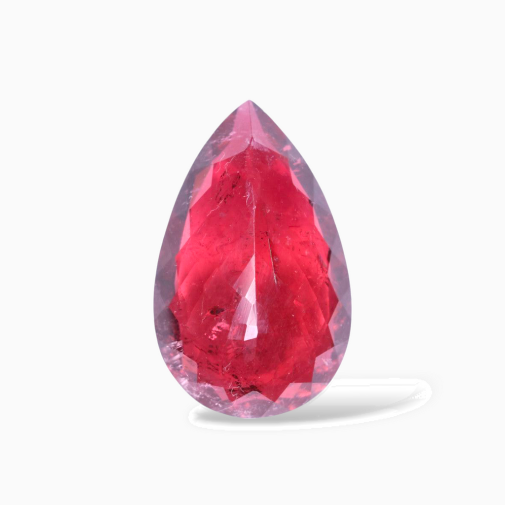 Natural Rubellite Tourmaline Stone 9.80 Carats 19.3x12.1mm