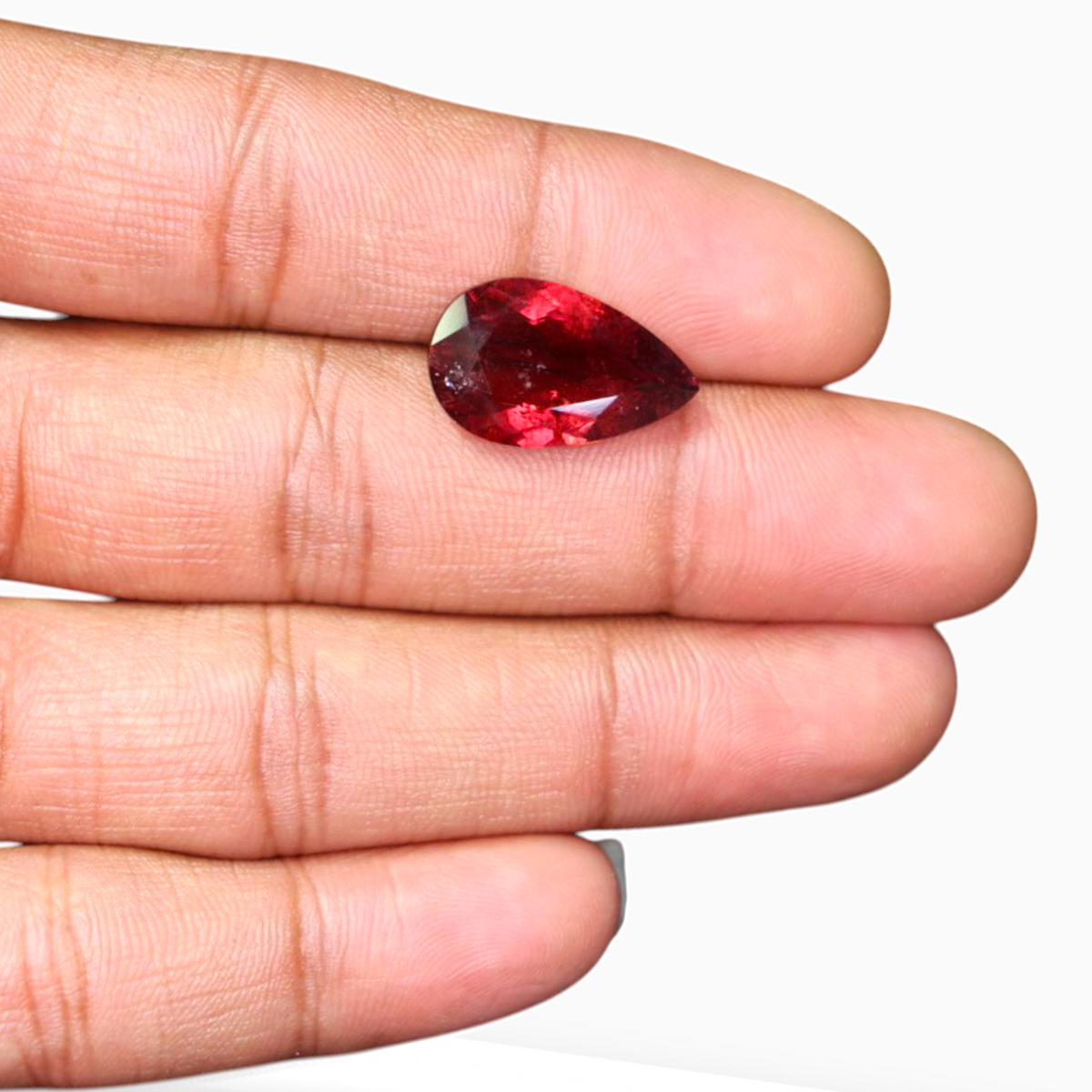 Natural Rubellite Tourmaline Stone 9.39 Carats 19.5x12mm
