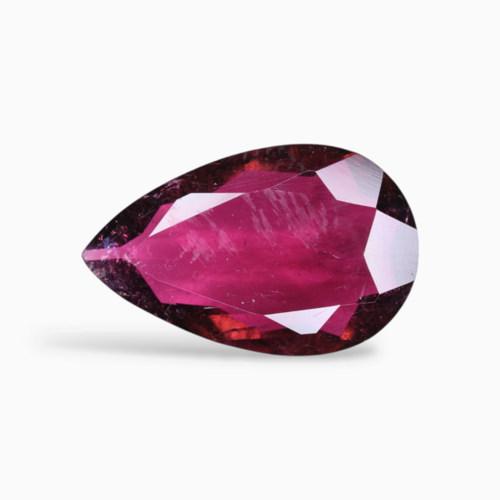 Natural Rubellite Tourmaline Stone 5.43 Carats 17.5x11mm