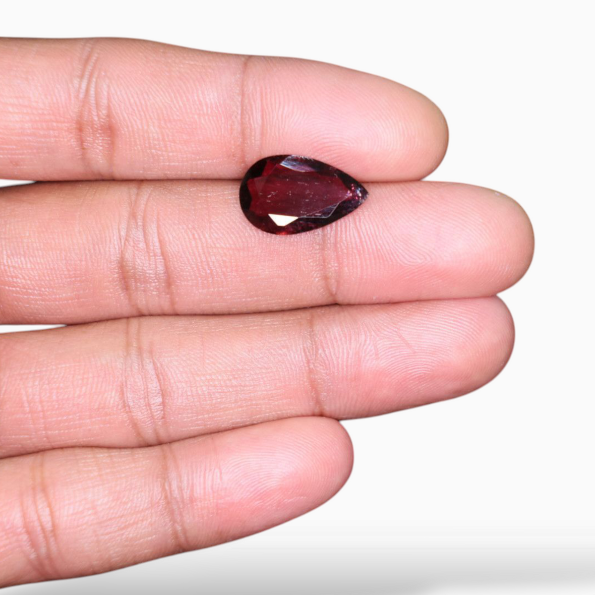 Natural Rubellite Tourmaline Stone 5.43 Carats 17.5x11mm