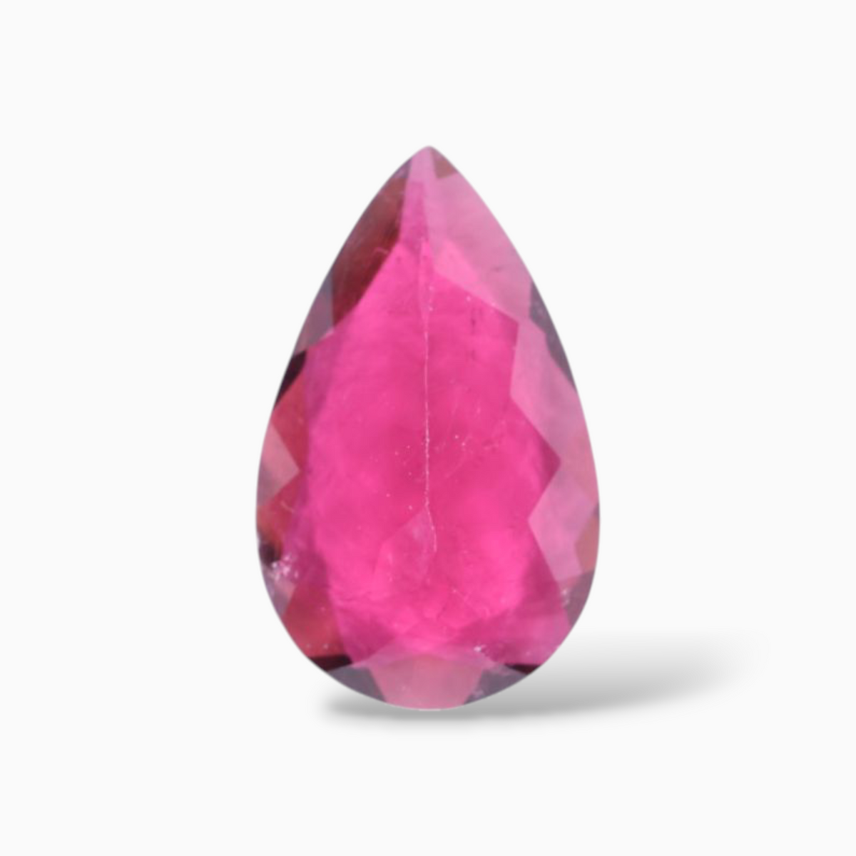 Natural Rubellite Tourmaline Stone 2.99 Carats 13.9x8.5mm