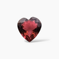 Natural Rubellite Tourmaline in Heart Shape with 2.34 Carats for Sale