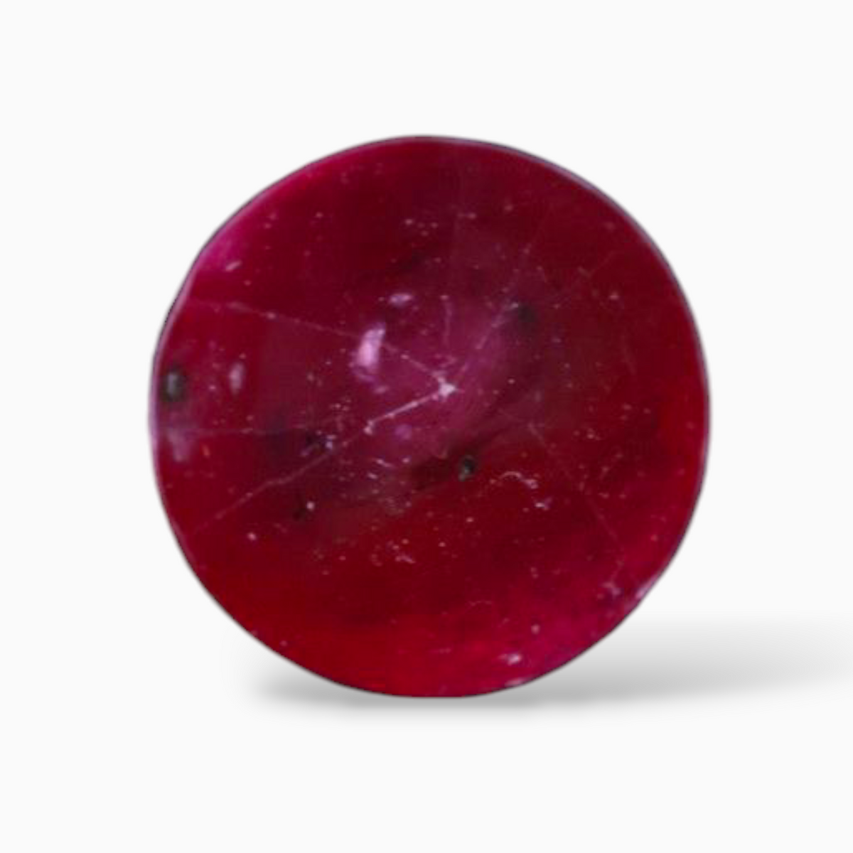 Natural Rubies For Sale In Round Shape 1.41 Carats 6.3mm Size