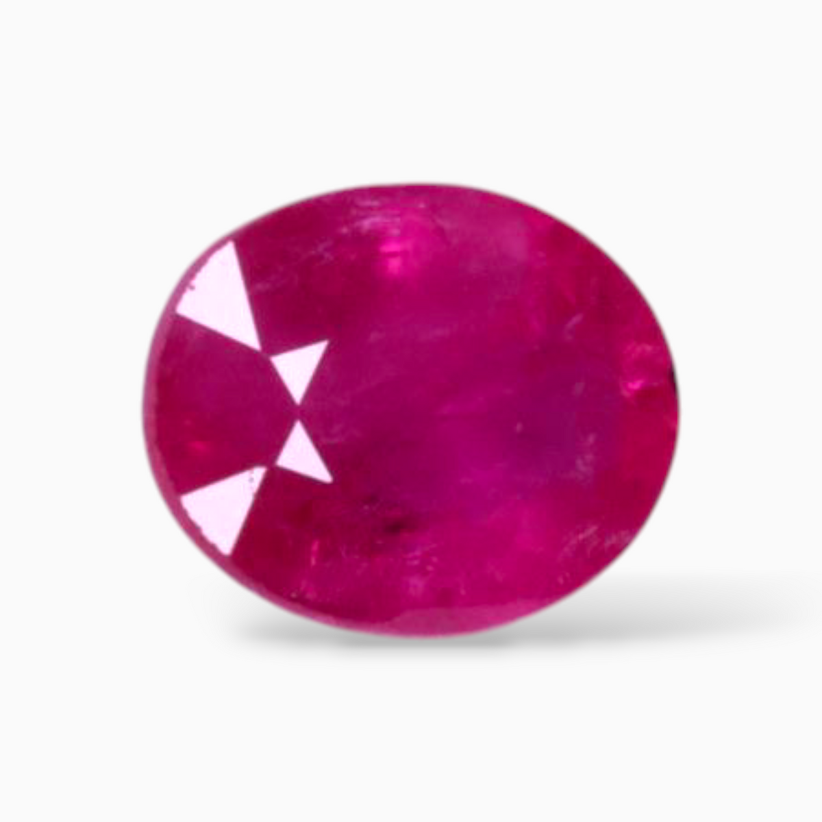 Natural Ruby Mozambique For Sale In Oval Shape 1.07 Carats 7x5.5mm Size
