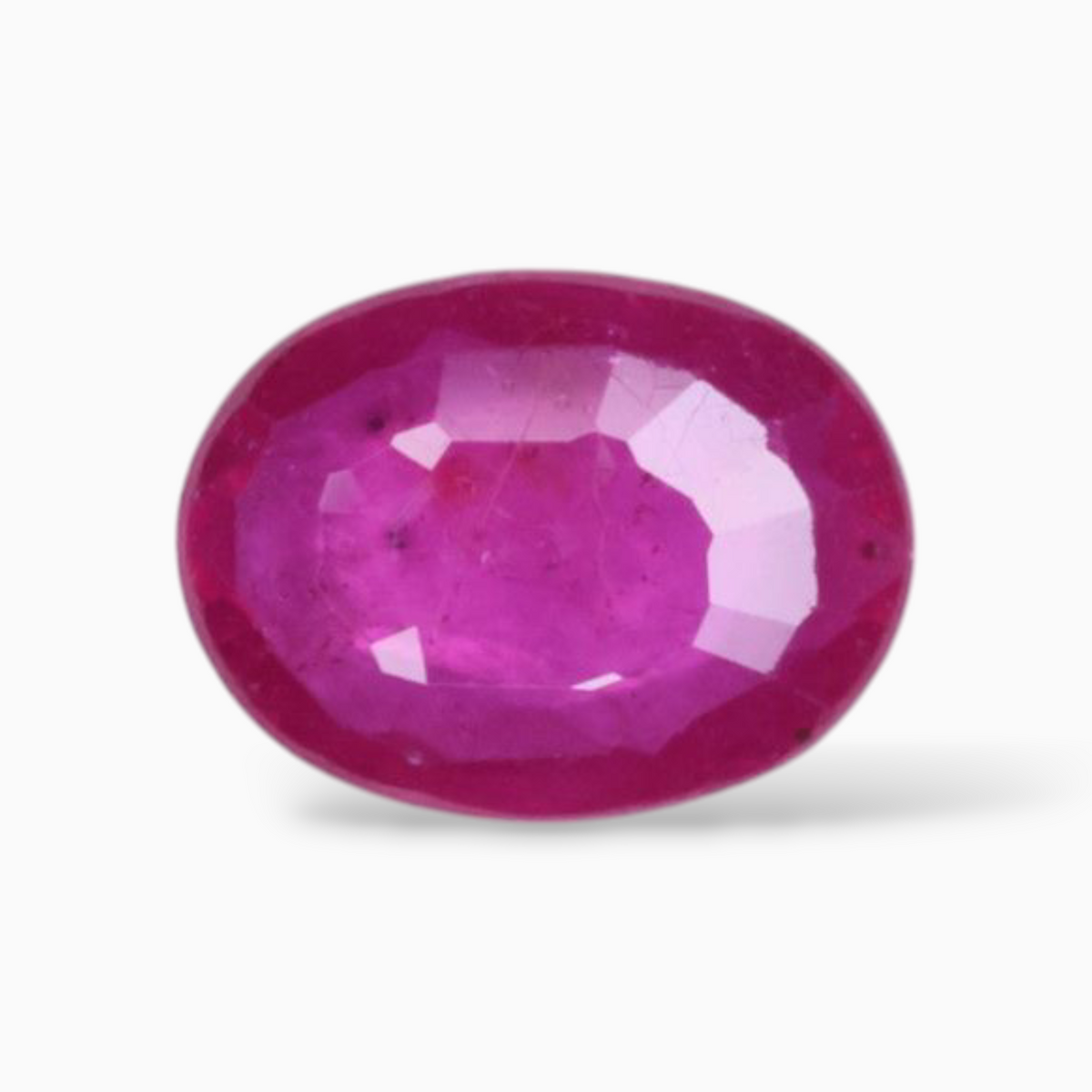Natural Ruby Mozambique For Sale In Oval Shape 1.11 Carats 8.1x6.2mm Size