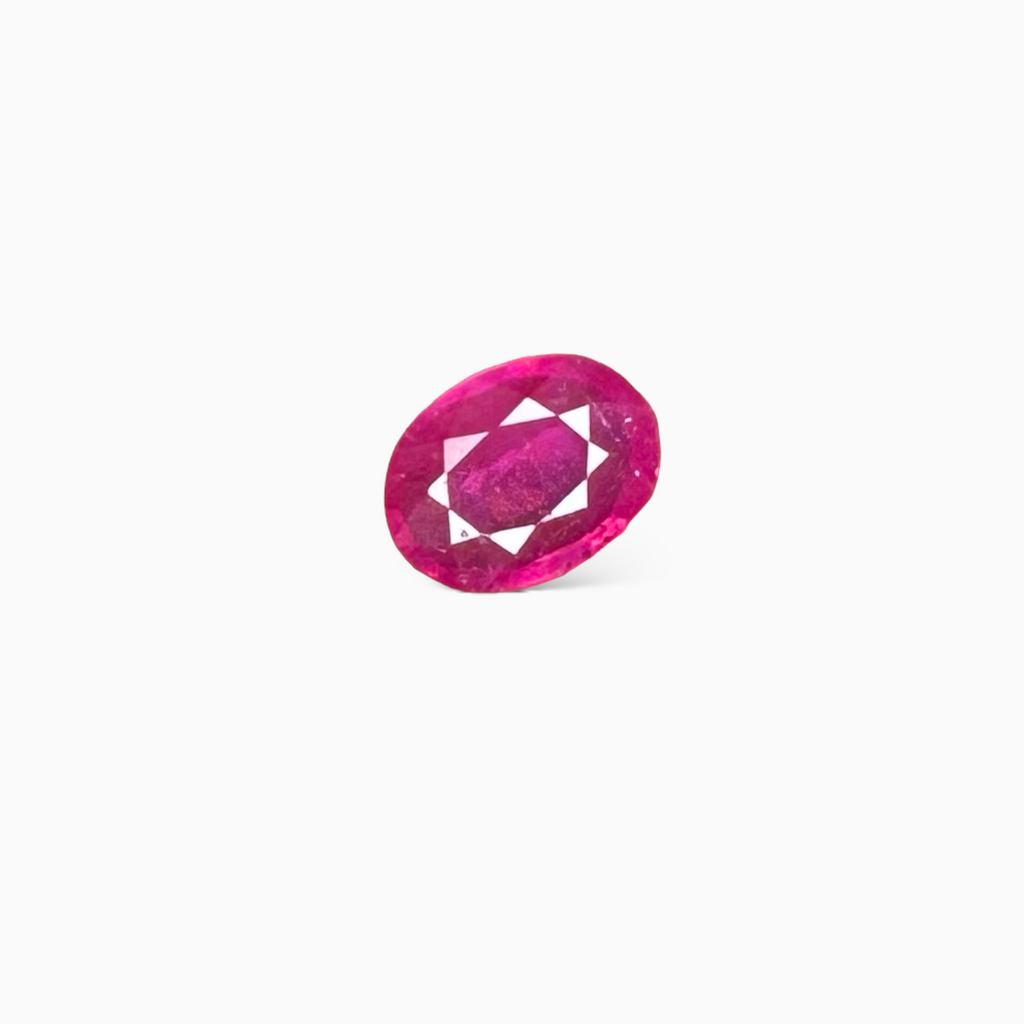 Natural Ruby Oval 1.14 Carat From Burma 8.2x6.1 mm (Manik)