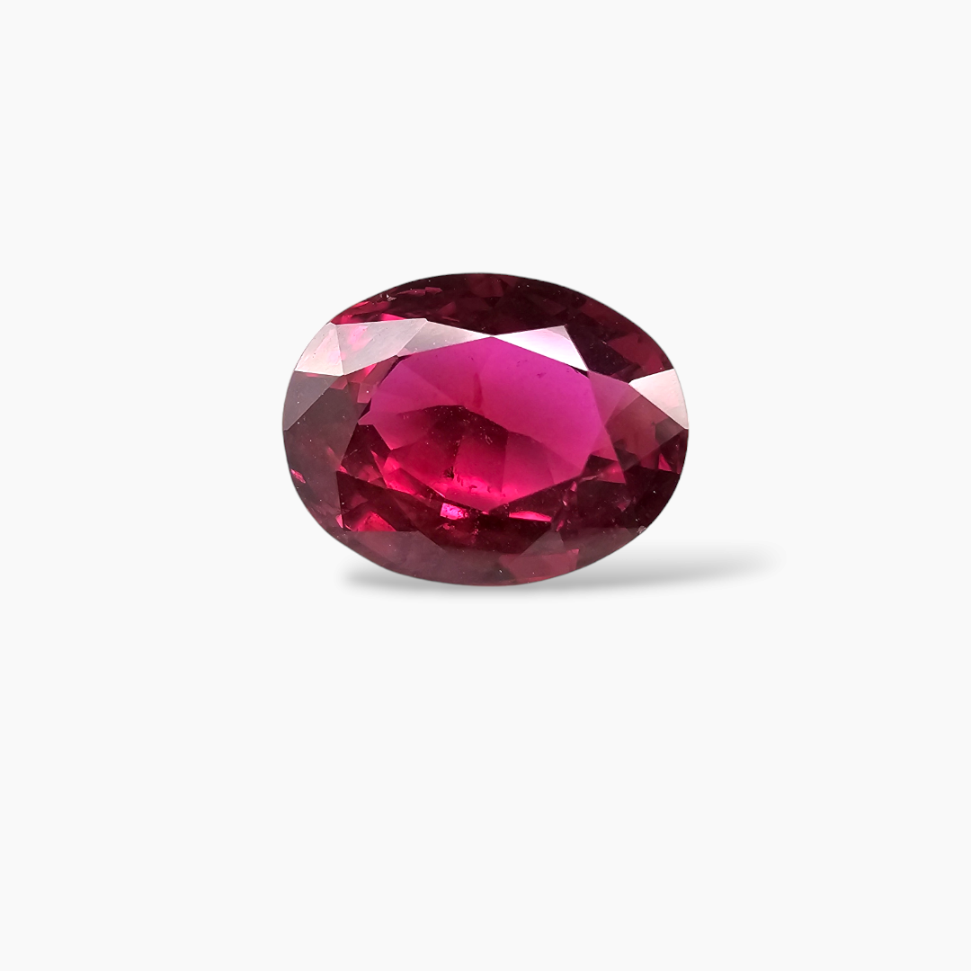 Natural Ruby Oval Cut 3.01 Carats Mozambique Origin - FGL Certified