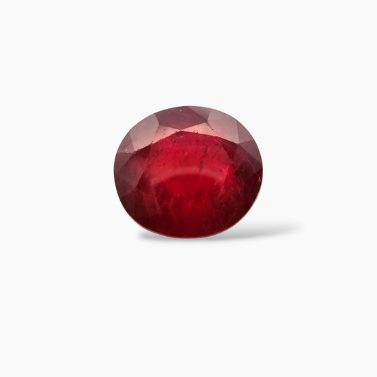 Natural Ruby Oval Cut: 3.44 Carats, $300/ct, Mozambique Origin - IGI Certified