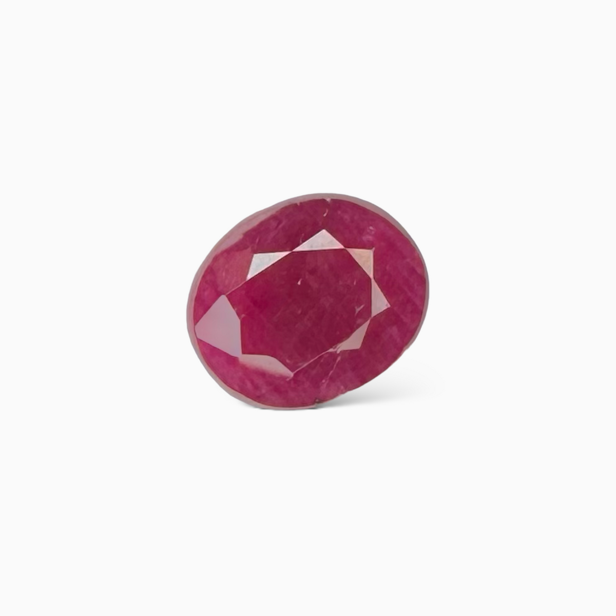 Natural Ruby Oval Shape 4.71 Carats Mozambique