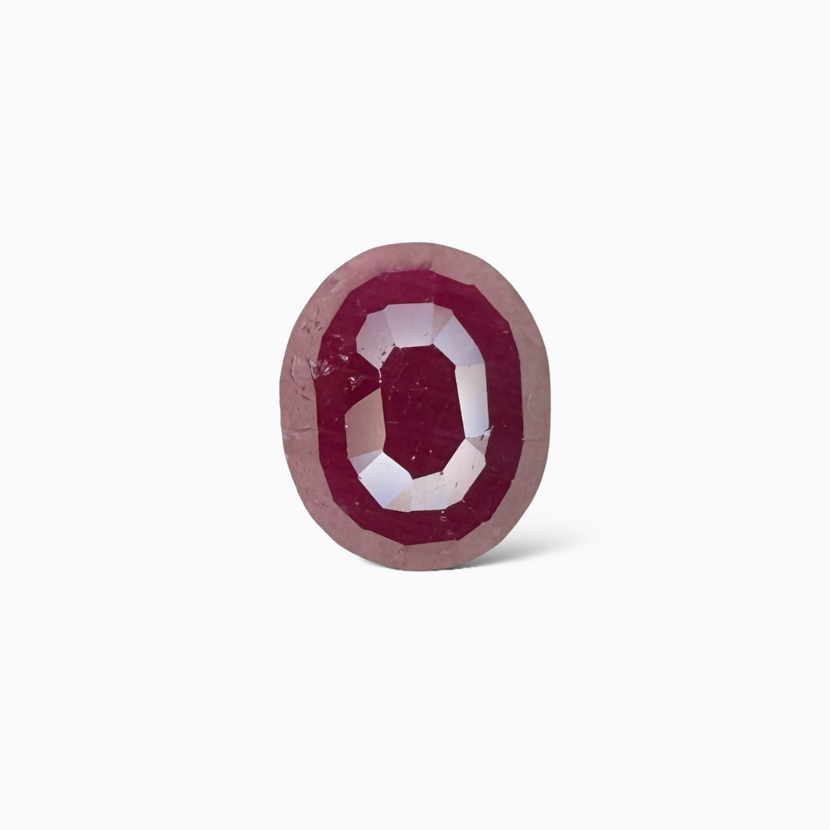 Natural Ruby Oval Shape 4.71 Carats Mozambique