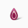 Natural Ruby Pear Cabochon  2.14 Carats 11x7mm From India