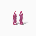 Natural Ruby Pear Pair 9.20 Carats From India