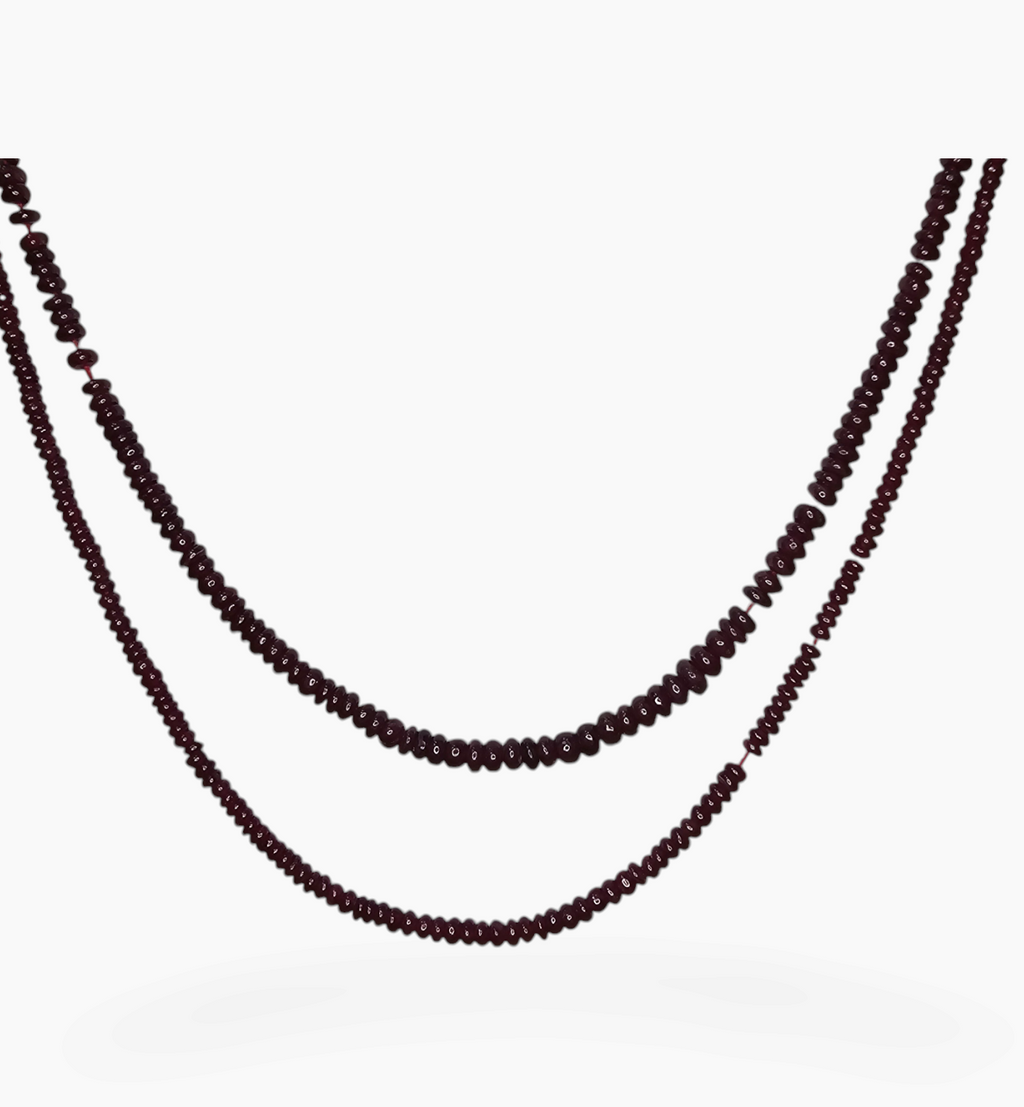 Natural Ruby Gemstone Beads 111.51 Carats 3-4 mm Round Shape