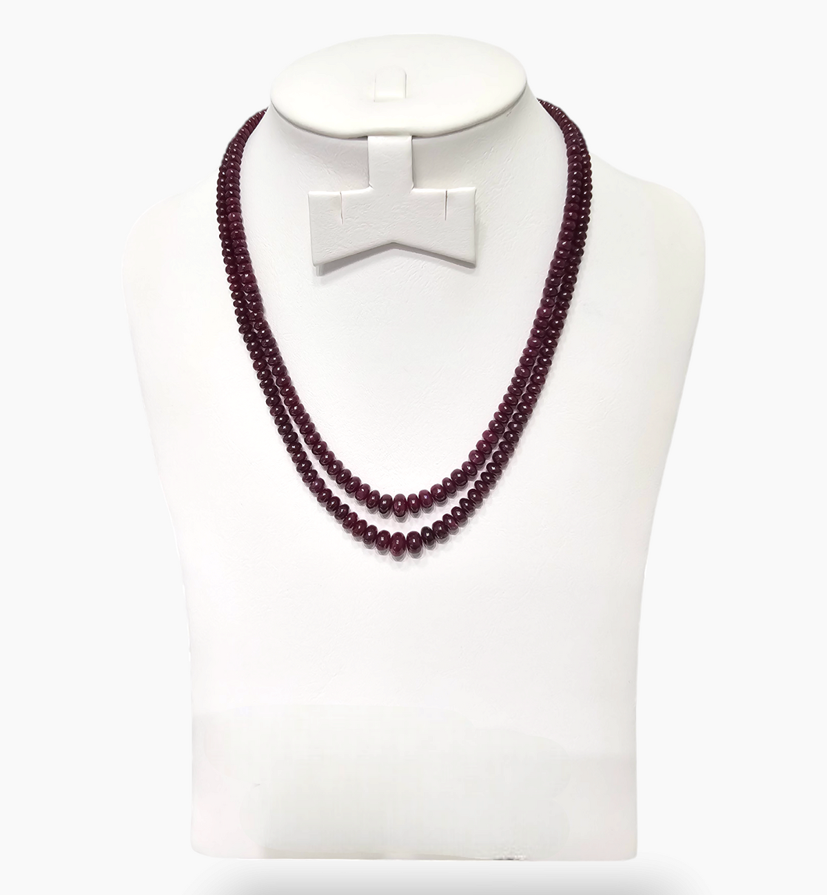 Natural Ruby Beads 295.71 Carats 4-7 mm Round Shape
