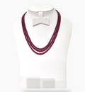 Natural Ruby Beads 320.44 Carats 3-7 mm Round Shape