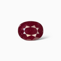 Natural Ruby Stone Oval  Cut 4.37 Carat (Heated) From Mozambique-IDL Certified