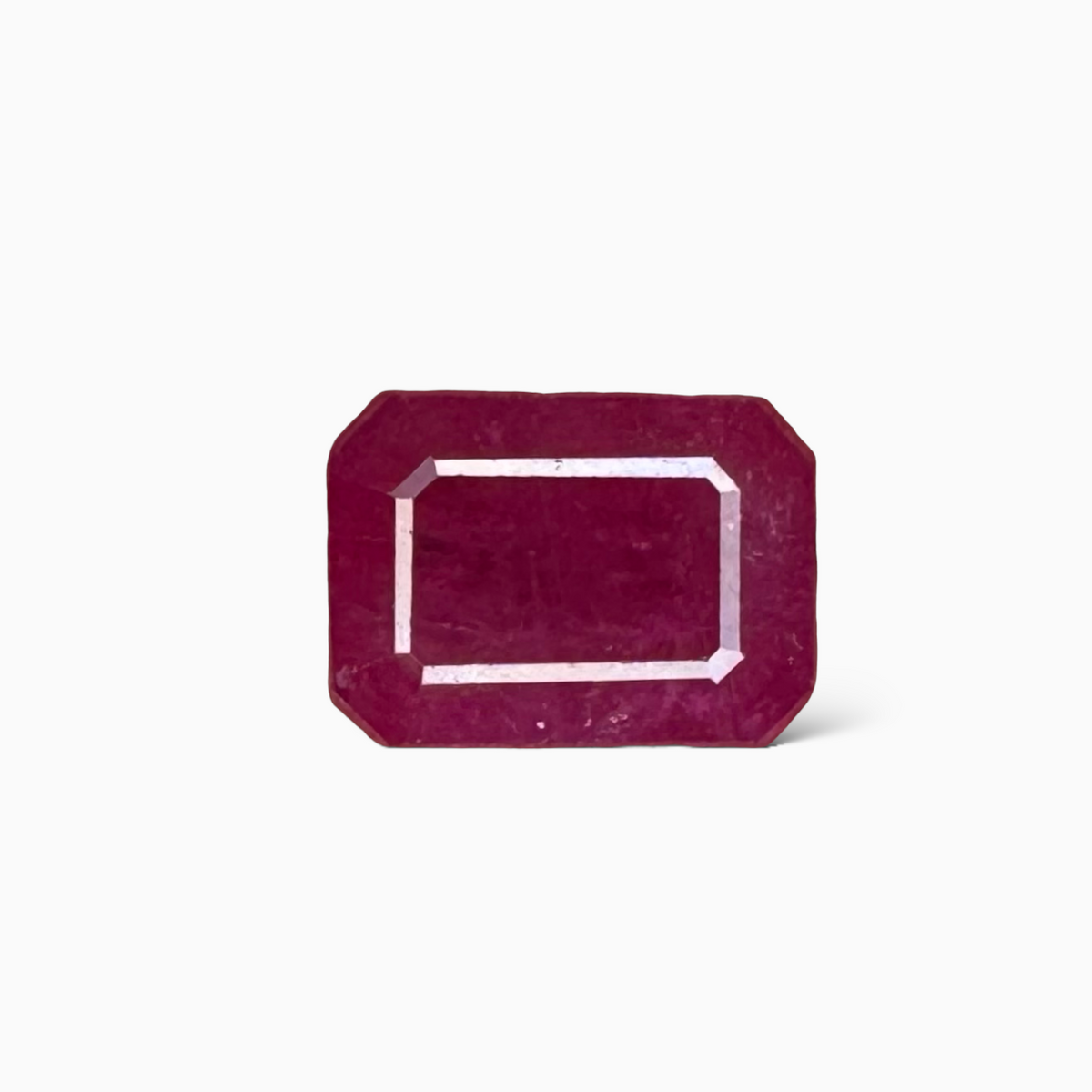 Natural Ruby Stone Emerald Cut 1.51 carat 7x5mm