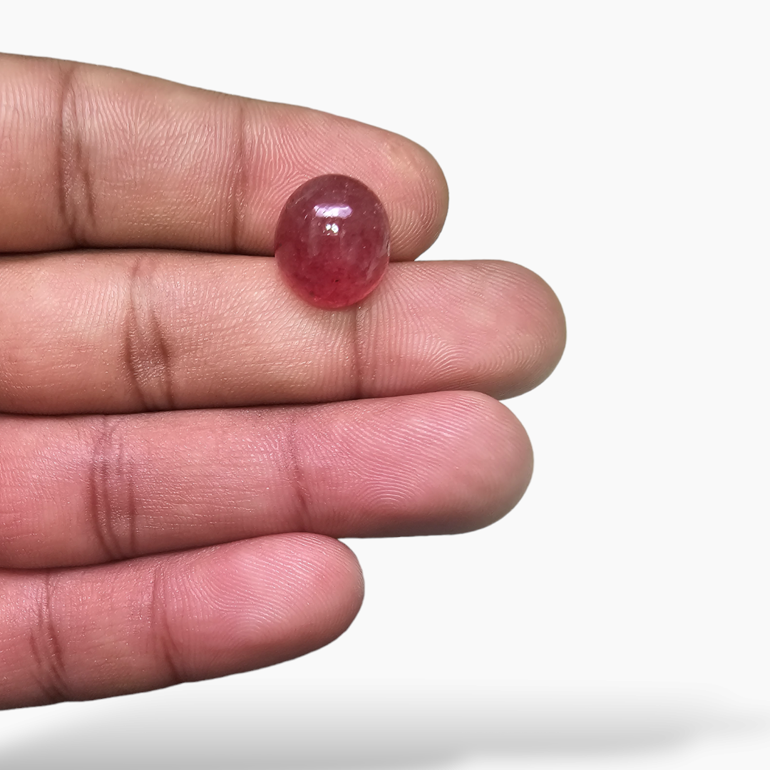 Natural Sunstone 8.69 Carats Oval Cabochon Shape ( 13x12 mm )