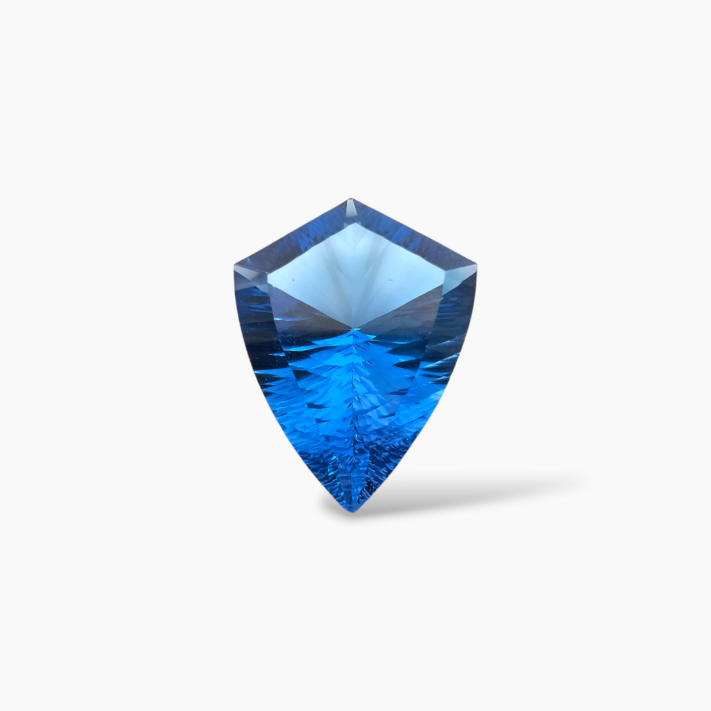 Natural Swiss Blue Topaz in Fancy Cut having 47 Carats Weight for Sale