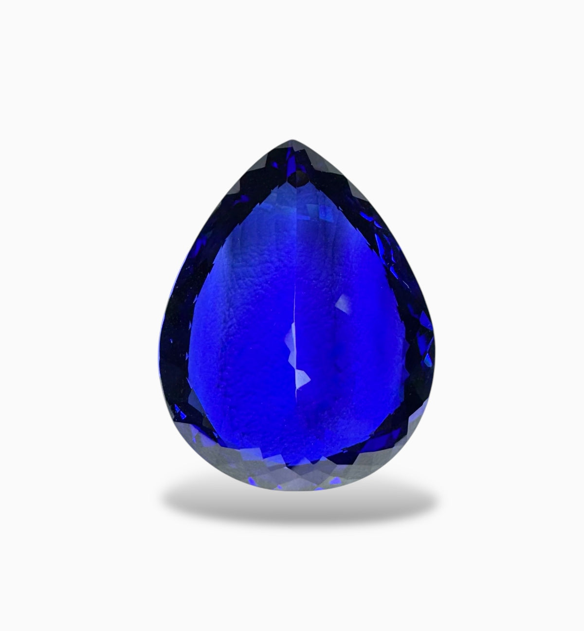 Natural Tanzanite Pear Stone 35.02 Carats 25 X 19.9 mm