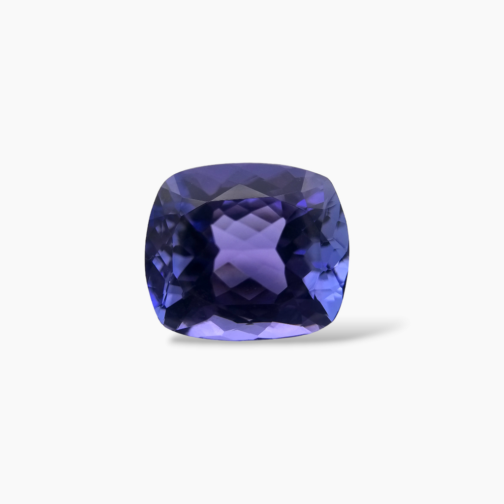 Natural Tanzanite Stone Beautiful Crafted in Cushion Shape 7.12 Carats
