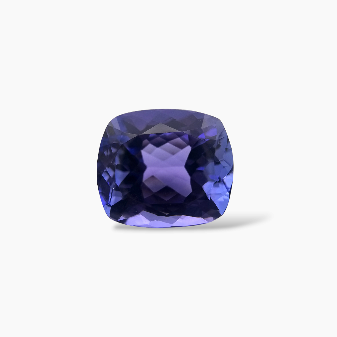 Natural Tanzanite Stone Beautiful Crafted in Cushion Shape 7.12 Carats