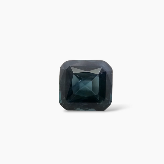 Natural Teal Sapphire Gemstone 1.66 Carats Emerald Cut Shape