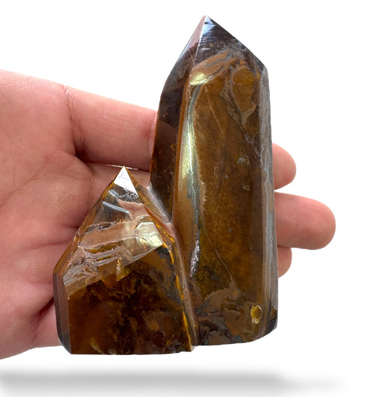 Natural Tiger Eye Agate Stone Crystal