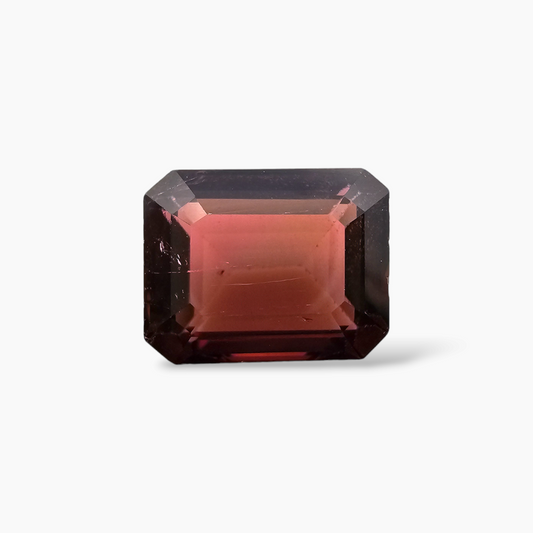 Natural Tourmaline Gemstone in Emerald Cut With 5.44 Carats Weight