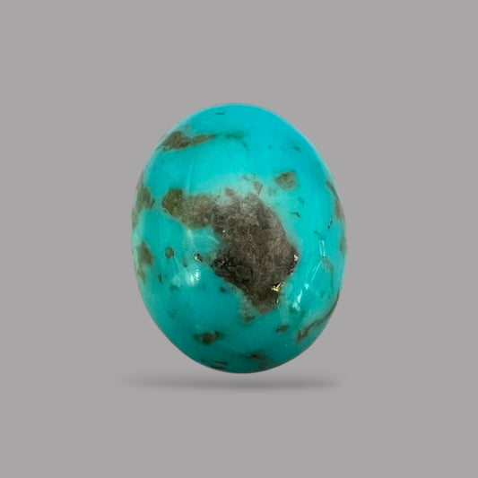 Natural Turquoise 17.18 Carats 19.3 x 15.2 x 9.9 mm in Oval