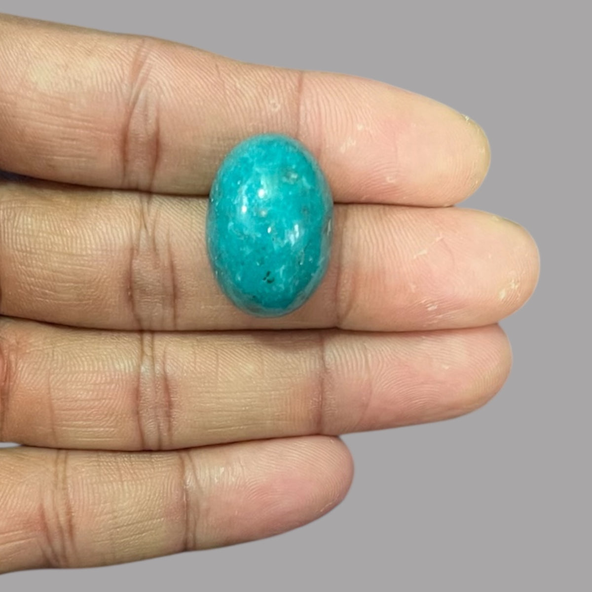 Natural Turquoise 26.69 Carats 23.8 x 16.7 x 11.2 mm in Oval