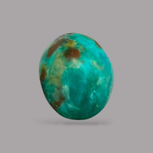 Natural Turquoise 3.53 Carats 10.7 x 8.8 x 5.9 mm in oval