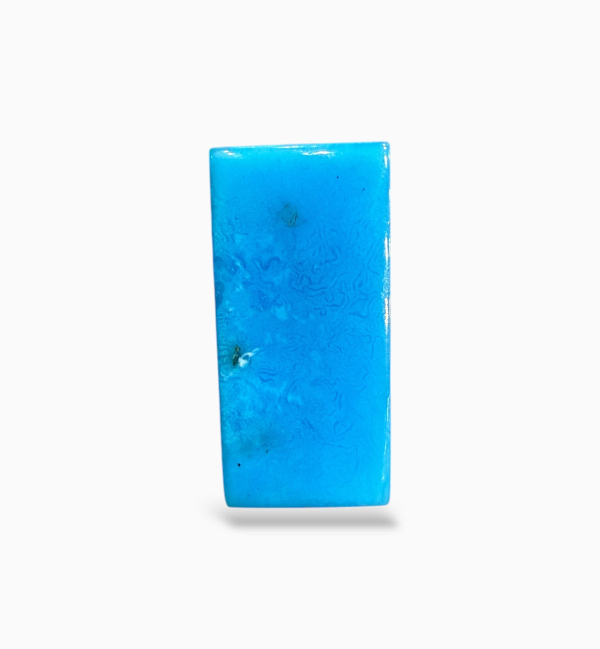 Natural Turquoise Baguette Cut 5.37 Carats (Feroza Rectangle Shape)