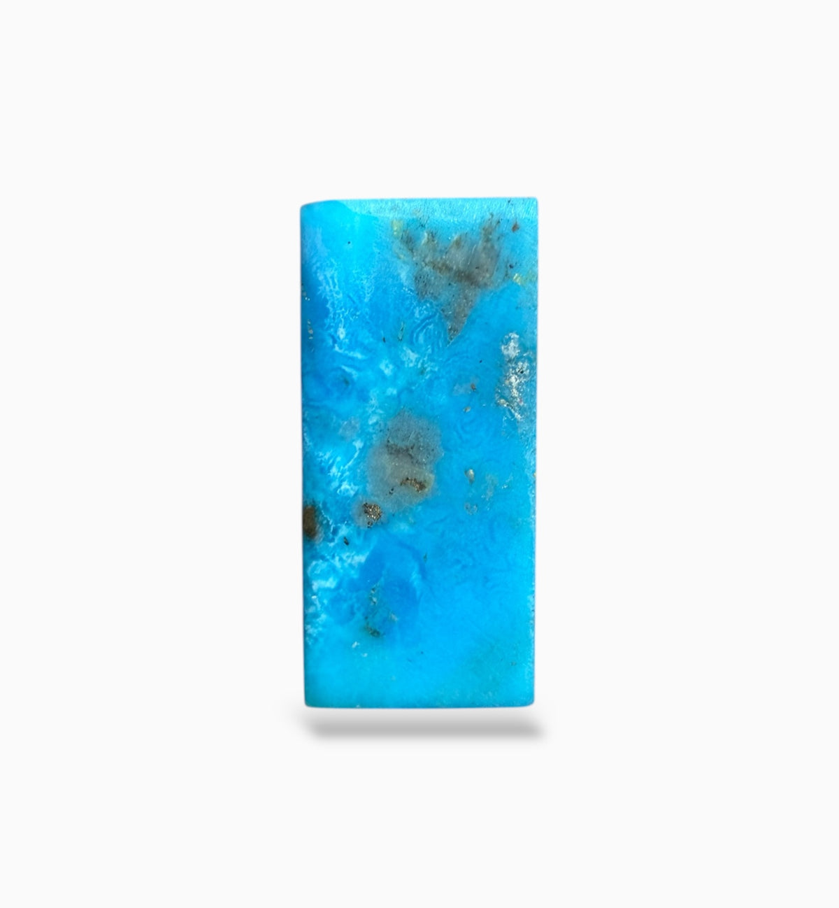 Natural Turquoise Baguette Cut 5.37 Carats (Feroza Rectangle Shape)
