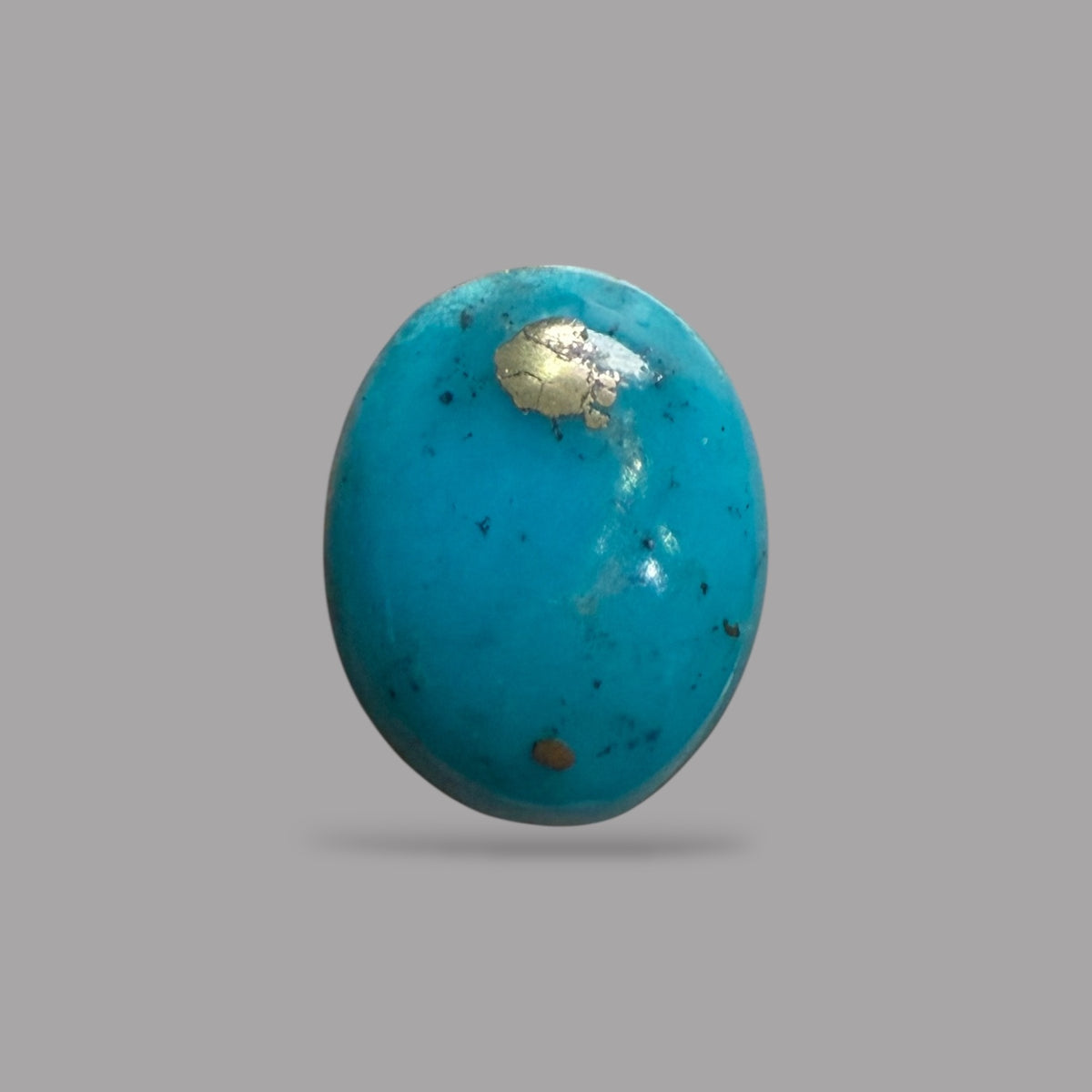 Natural Turquoise Oval Cabochon 10x8 mm 1.85 Carats