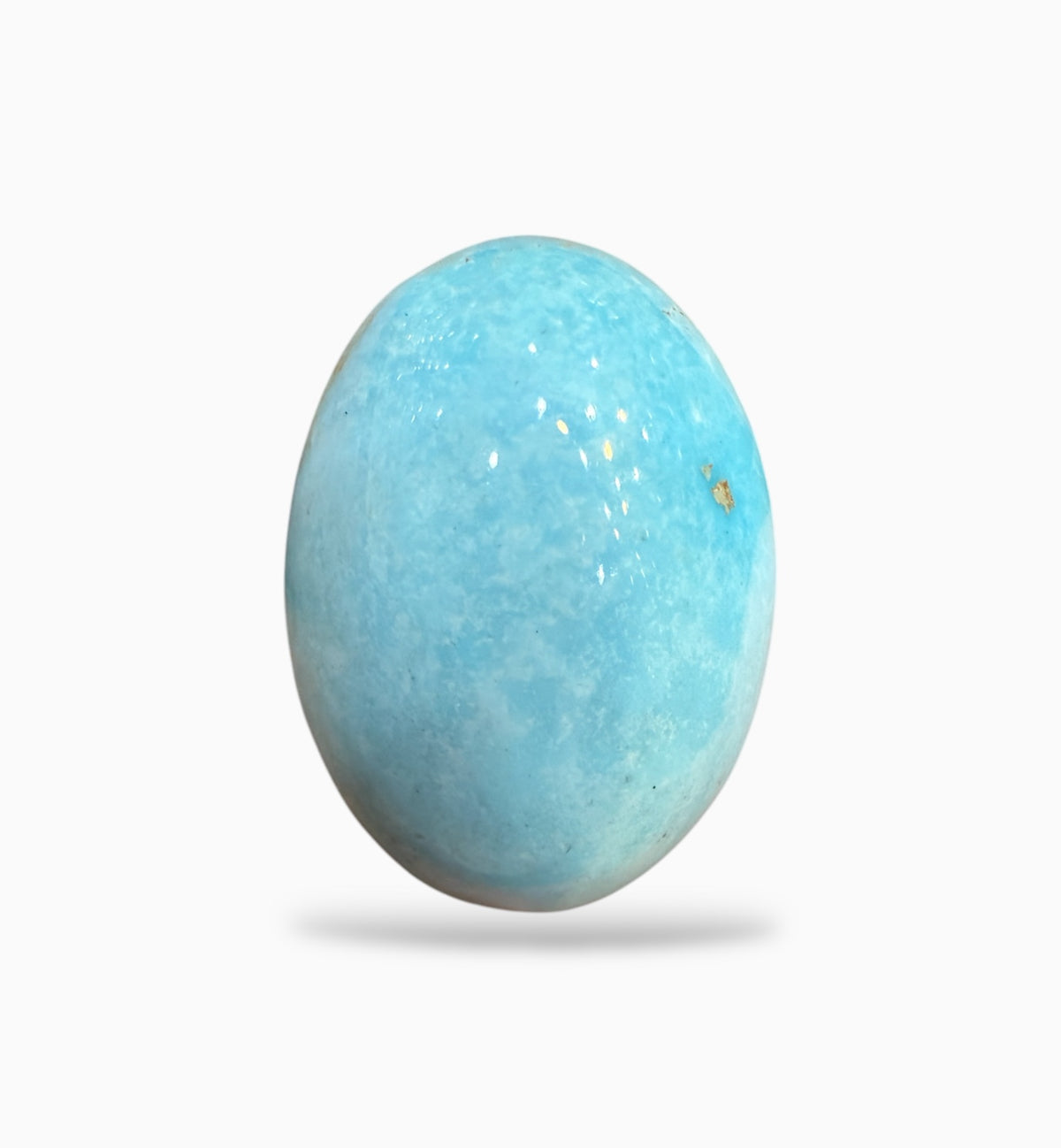 Natural Turquoise Oval Cabochon 27.48 Carats 24x17.5 mm Feroza