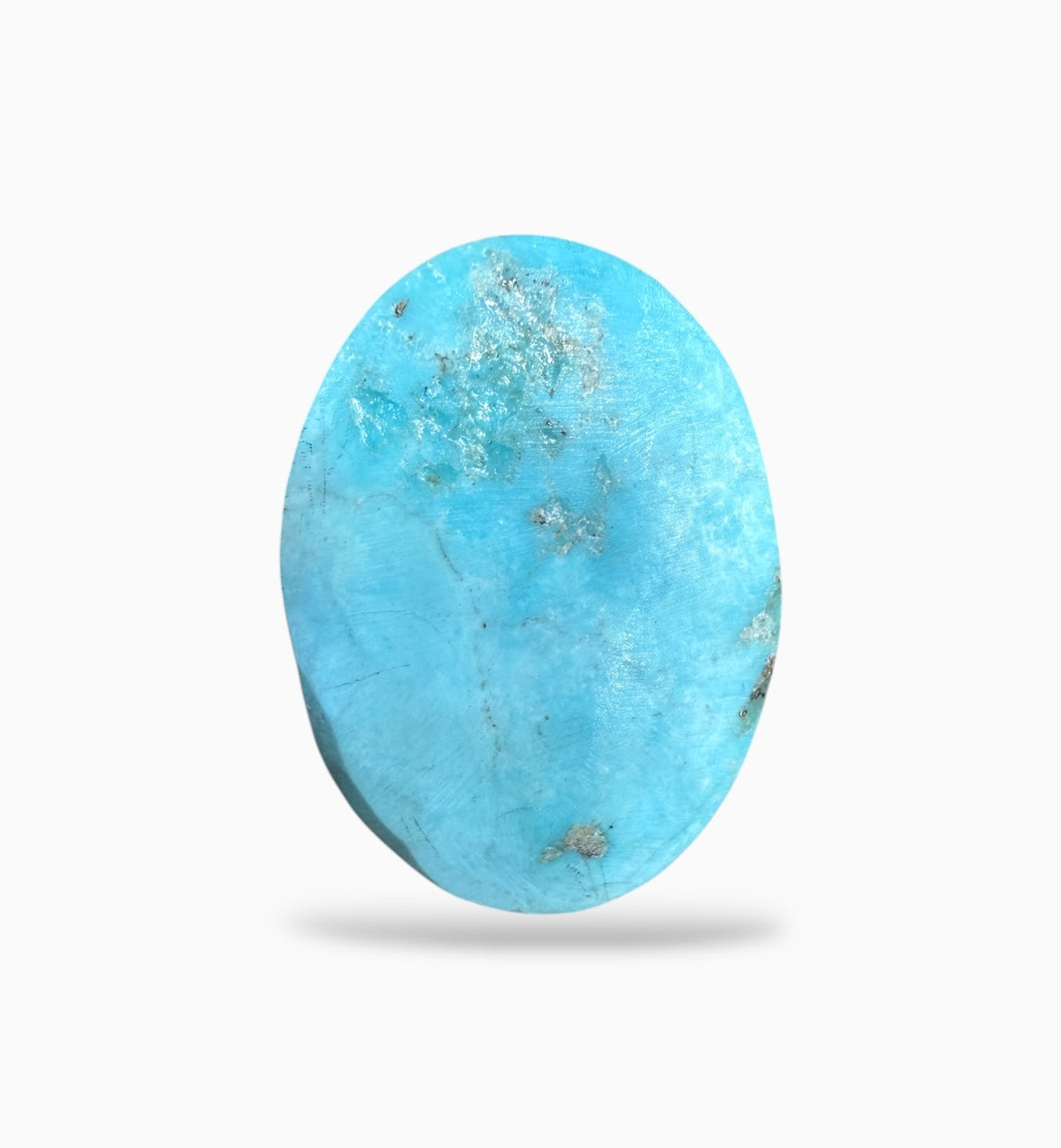 Natural Turquoise Oval Cabochon 27.48 Carats 24x17.5 mm Feroza