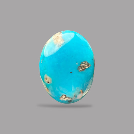 Natural Turquoise Oval Cabochon 50.00 Carats  28.39 x 21.33 x 13.68 mm
